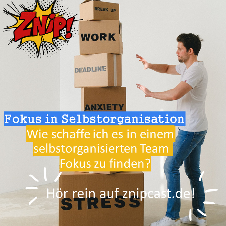 Znipcast - für gute Zusammenarbeit | Agilität, Scrum, KanBan, Psychologie, Teamentwicklung und NLP | Podcast der Znip Academy